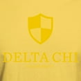 thumbnail image 3 of CafePress - Delta Chi Vertical Yellow Logo T Shirt - Men's Classic Graphic T-Shirt, 3 of 4