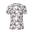 thumbnail image 5 of Wukai Bird Print Men's Short-Sleeved Mesh T-Shirt,Quick-Dry Short Sleeve Workout T-Shirt-Small, 5 of 8
