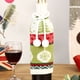 thumbnail image 5 of Bewildely Cubierta de botella Calcomanía de Navidad Decoración de Navidad Regalo dulce Accesorios para el hogar Accesorios de festival Adorno Kits de decoración para fiestas Patrón de árbol de Navidad, 5 of 6