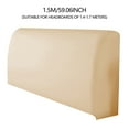thumbnail image 3 of Sofa Cover,Bed Headboard Cover Stretch Bed Headboard Cover Bed Headboard Slipcover Protector Solid Color Cover For Twin Full Queen Size Bed, 3 of 4