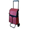 Plaid Creation Shopping Cart, Red