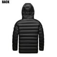 thumbnail image 5 of Kids Jacket,Girls Boys Electric Heating Jacket Winter Warm Smart Heated Jacket Outwear Battery Not Included for Tech Wear,Girls Jacket,Black,13-14 Years, 5 of 8