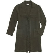 White Stag - Women's Plus Long Chenille Cardigan