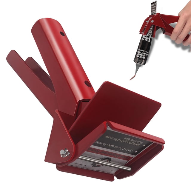 Tube Extrusion Tool Efficient RTV And Silicone Dispenser That Maximizes The Use Of All Material In The Tube And Material Waste