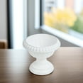thumbnail image 3 of OULII Wedding Urn Pot White PP Plant Pot European Style 1Pack, 3 of 8
