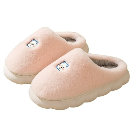 

NOKIO Men S Budget-Friendly Slippers Mens Couple Cotton Slippers Home Lightweight Warm Slippers Christmas Animal Cotton Slippers Winter Themed Knitted Men S Slippers