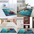 thumbnail image 2 of Mermaid Colorful Ocean World Carpet Style Living Room Bedroom Rug Modern 3d Entry Door Mats Household, 2 of 7