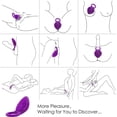 thumbnail image 4 of Anillo de falo de silicona 10 modos de vibración Masaje multidiente Climax sexual TFixol Producto vivo, 4 of 7