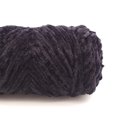 thumbnail image 1 of Foulard en Laine de Velours Doré Noir Brillant chenille, 1 of 8