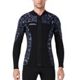 thumbnail image 1 of Soidarity BUCEO SAIL 3MM Traje de neopreno Tops Trajes de neopreno de primera Protección Trajes de buceo Canoa Buceo para aeróbic acuático Deportes acuáticos hombre gris L Soidarity OD003290-13, 1 of 6