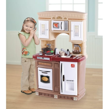 Step2 Lifestyle Fresh Accents Play Kitchen with 30 Piece Accessory