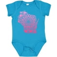 thumbnail image 3 of Inktastic Wisconsin Silhouette Mandala Boys or Girls Baby Bodysuit, 3 of 5