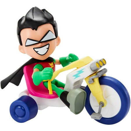 Teen Titans Go! to the Movies Robin & Time Cycle Figure &