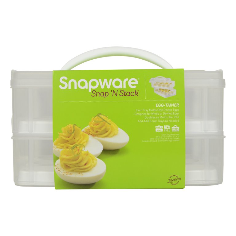 Snapware Snap 'n Stack Food Egg 2 Layer