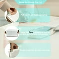 thumbnail image 5 of Original Bento Box Lunch Box Japanese Style 2 Layer Food Containers with Utensils Spoon and Fork Bundle Divider Salad Box for Men Women (Black), 5 of 10