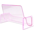 thumbnail image 4 of Pink Beauticom Clear Acrylic Business Card Holder - Style #3 - 12 Pieces, 4 of 5