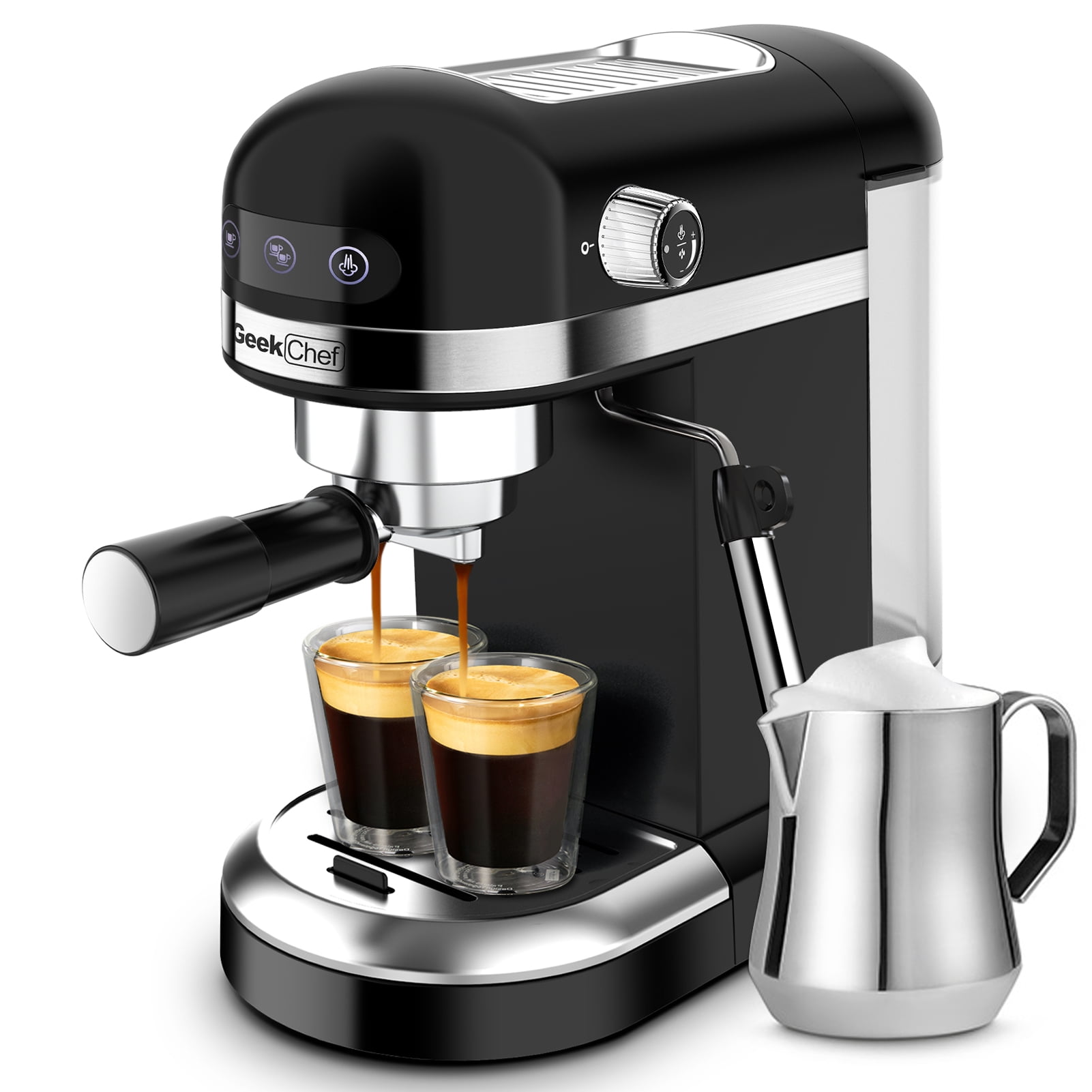 GeekChef 20 Bar Pump Espresso Machine avec Lait Guinea Ubuy
