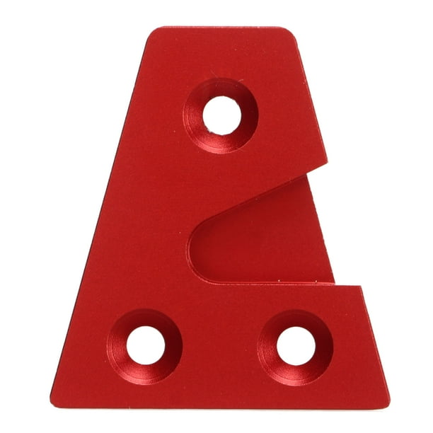 Enchufe De Conector De Montaje En V Anodizado Placa De Adaptador De Batería De Montaje En V Tornillo M3 Para Cámara De Video DSLR ANGGREK Otros