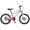 Pink + 20 Inch MTB, variant on LuckyNote Mountain Bike 20 Inch MTB, Steel Frame, Single Speed, Front and Rear Disc Brakes, Purple
