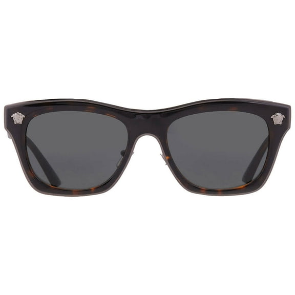 Versace Dark Grey Square Men's Sunglasses VE2272 108/87 53