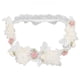 thumbnail image 2 of Diadema de Bautizo, Diadema de Encaje ElásTico Suave Para Bebé, Diademas de Bautizo Con Flores Blancas, Accesorios para Fotos, Accesorios para El Cabello Para Niñas, Bebés,, 2 of 7