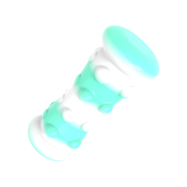 Jouet de Décompression en Silicone H avec Roue de Massage, Balle Anti-Stress pour Adultes