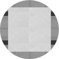 thumbnail image 1 of Ahgly Company Machine Washable Indoor Round Transitional Gunmetal Gray Area Rugs, 7' Round, 1 of 7
