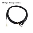 thumbnail image 4 of keepw Earphone Rope Audio Cable Replacement 2.5mm Micophone Gaming Control Silver Plated Extension Device drive-by-wire Straight-through 1.2 meter, 4 of 6