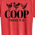 thumbnail image 3 of Instant Message - Country Casuals - Coop There It Is - Women's Short Sleeve Graphic T-Shirt, 3 of 6