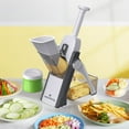 thumbnail image 2 of ONCE FOR ALL Vegetable Chopper, Zucchini Spaghetti Maker Spiralizer, Mandoline Slicer for Kitchen, 2 of 9