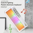 thumbnail image 3 of Yunuuuoa Electronic Keyboard Piano Toy with Color Screen Touch Sensitive Keys Early Learning Music Instrument Educational Portable 's Musical Gift, 3 of 7