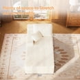 thumbnail image 4 of 67" Sofa Bed, Boneless Chaise Lounge Chair, Cloud Couch with Deep Seat, Upholstered Sofa Couch Bed with Pillows, Lazy Chair for Living Room Bedroom (White, Left Facing Chaise), 4 of 6