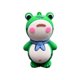 thumbnail image 1 of Adorno para tablero de automóvil, decoración para automóvil, rana, fácil de instalar, lindo animal universal 1 adornos de rana, 1 of 9