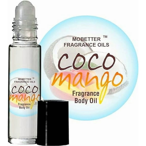 MOBETTER FRAGRANCE OILS Coco Mango Body Oil (10ml Roll On)