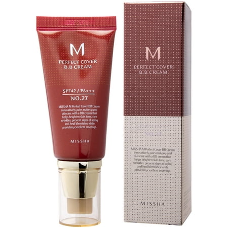 MISSHA M Perfect Cover BB Cream - #27 Honey Beige 50ml - New in