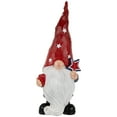 thumbnail image 2 of Northlight Gnome Holding Star Patriotic Outdoor Garden Statue - 16.5", 2 of 8