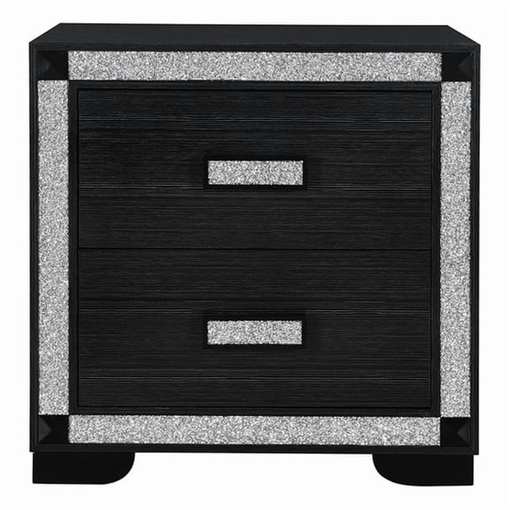 Global Furniture USA Soleil Charcoal Nightstand
