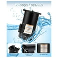 thumbnail image 3 of B2853 Pool Pump Motor Replacement 1.5HP 3450RPM, 115V/230V Dual Voltage, Compatible with A.O. Smith Century, P56Y Frame Motor, Overheat Protection - Swimming Pool Pump Parts, 3 of 6
