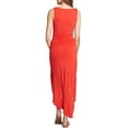 thumbnail image 2 of Sanctuary Clothing Womens Hankerchief Hem Midi Dress, Orange, Large, 2 of 2