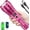 Pink, variant on Rechargeable 100000LM LED Flashlight, Zoomable, LCD Display, 5 Modes, Waterproof Tactical Light for Emergencies & Camping