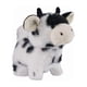 thumbnail image 1 of Vaca de peluche marrón interactiva con collar | Peluche realista de vaca con cara sonriente y tela suave | Juguete infantil y decoración para guardería, 1 of 1