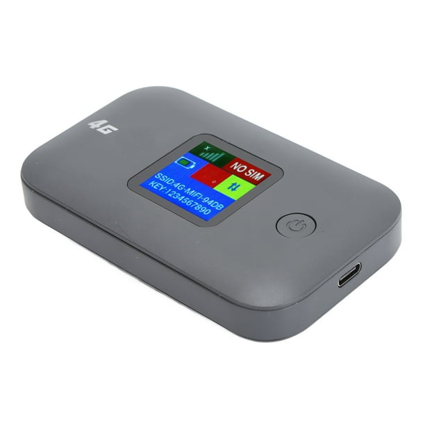 Hotspot Móvil WiFi 4G, Cifrado WPA WPA2 De 3000 MAh, WiFi Portátil 4G Plug And Play 300 Mbps Estable Para Computadoras