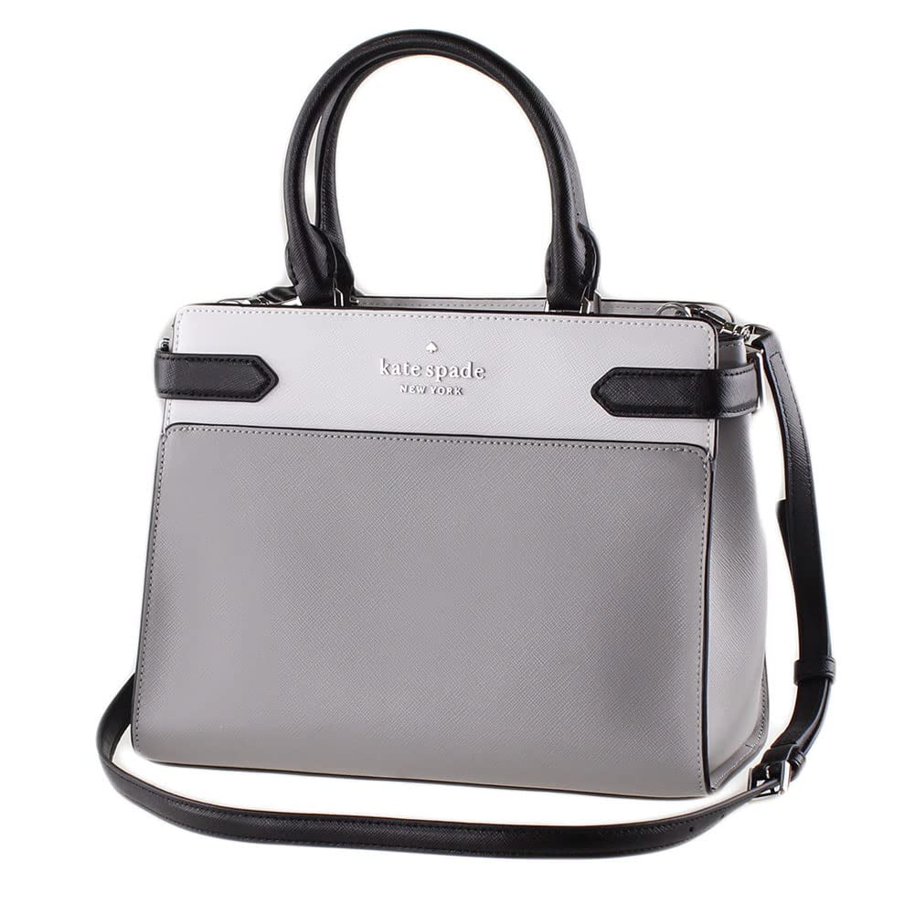 Kate Spade New York Staci Tricolor Medium Satchel Saffiano Leather Women's  Handbag