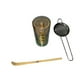 thumbnail image 5 of Juego de té matcha japonés, cuchara para té de bambú, accesorios para matcha, kit para del té matcha, filtro de acero inoxidable para salón 3 piezas, 5 of 9