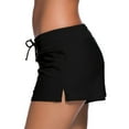 thumbnail image 4 of Uhndy Women Swim Shorts Swimsuit Bottoms Waistband Swimwear Sporty Shorts, 4 of 4