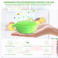 thumbnail image 2 of Refrigerator Deodorizer, Fridge Deodorizer Long Lasting Odor Eliminator for Fridge,Kitchen Gadgets Charcoal Air Purifier Odor Eliminator for Closet, Green, 2 of 4