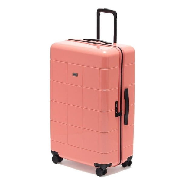 Maleta de Viaje Mappa Carry On 10kg y Más Ligera Rígida Lisa Color Azul Grande 28' Rosa