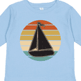 thumbnail image 4 of Inktastic Sailboat Vintage Nautical Sailing Boys or Girls Long Sleeve Toddler T-Shirt, 4 of 5