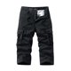 thumbnail image 1 of Multi Bolsillo Cargo Pantalones para Hombres Estiramiento Casual Cordón Clásico Pantalones Cortos de Verano con Bolsillos Múltiples, Pantalones Cortos de Cintura Elástica, 1 of 4