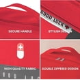 thumbnail image 5 of First Aid Bag Empty, Emergency Medic Trauma bag, Journey Home Walking Camp Car Office (Big, Red) Medical bag for, 5 of 5